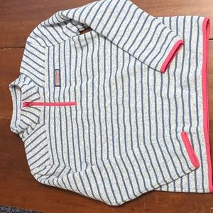 Girls Vineyard Vines 1/4 zip size large